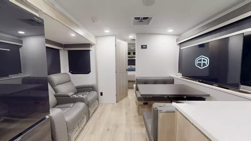 Flagstaff Super Lite Travel Trailers Main Room